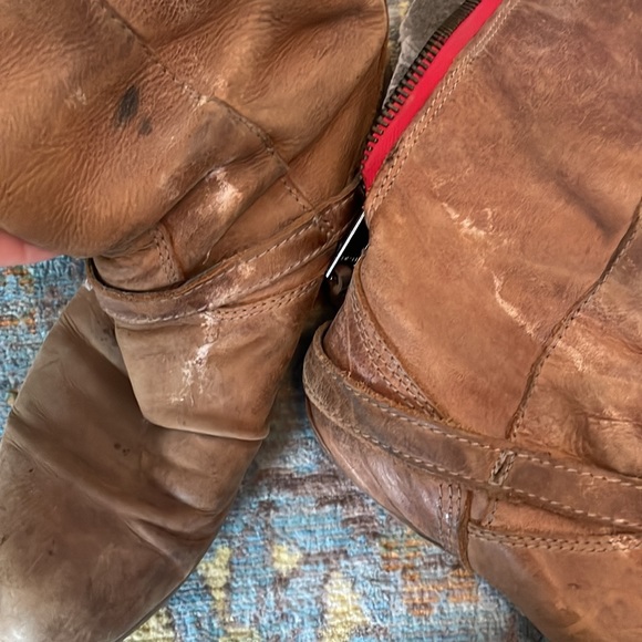 Free (new soles needed) Roady leather Steve Madden boots size 6 knee high boots - Picture 5 of 6